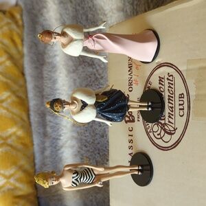 Christmas gift Collectable Barbie ornaments set